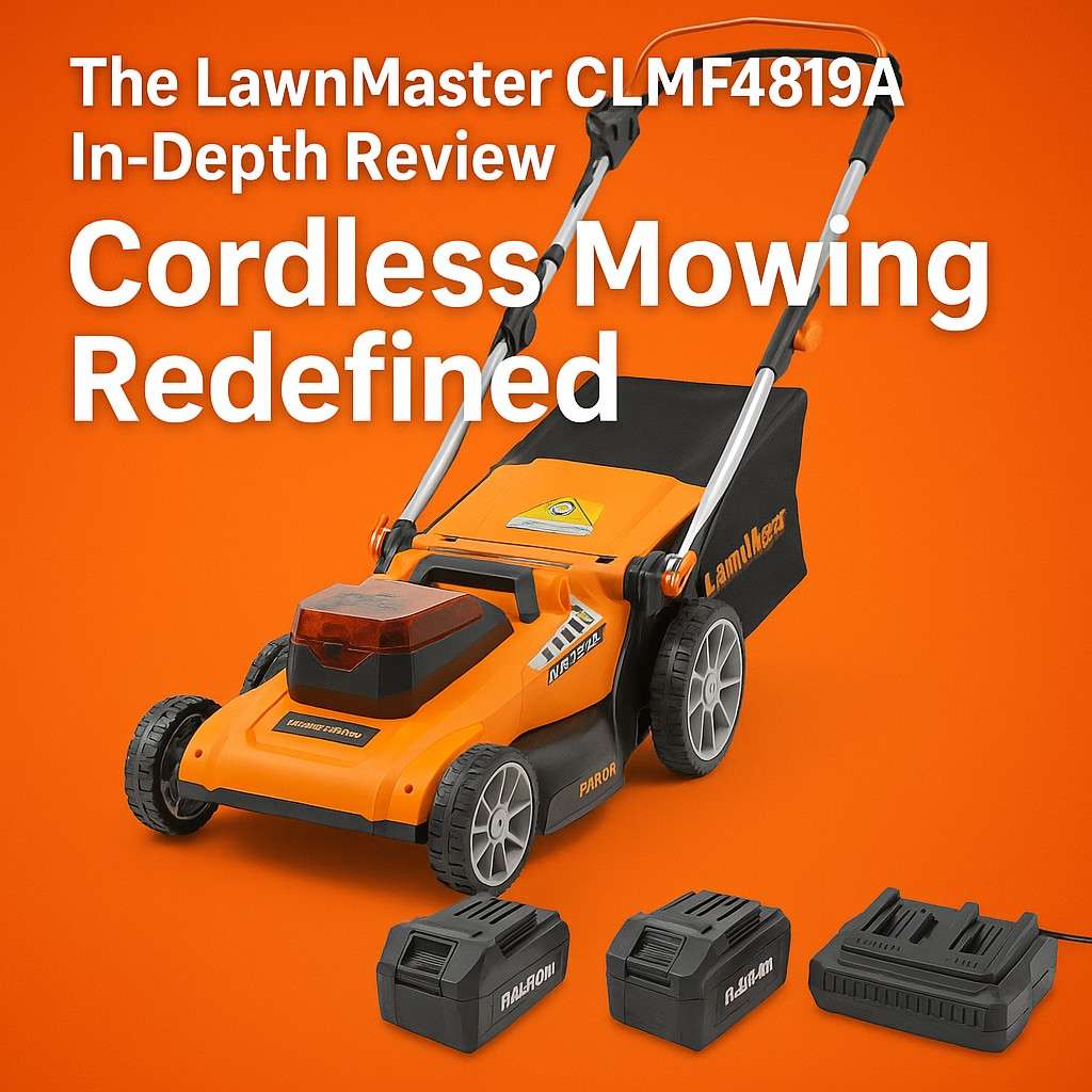 The LawnMaster CLMF4819A In-Depth Review: Cordless Mowing Redefined
