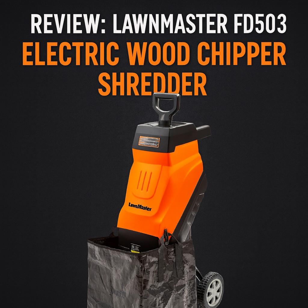 Review: LawnMaster FD1503 Electric Wood Chipper Shredder