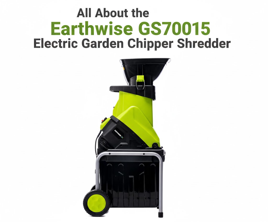 All About the Earthwise GS70015 Electric Garden Chipper Shredder with Collection Bin (Review)