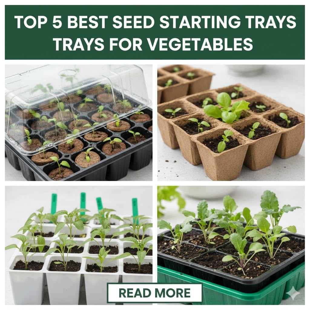 Top 5 Best Seed Starting Trays for Vegetables in 2025: Your Must-Have Guide