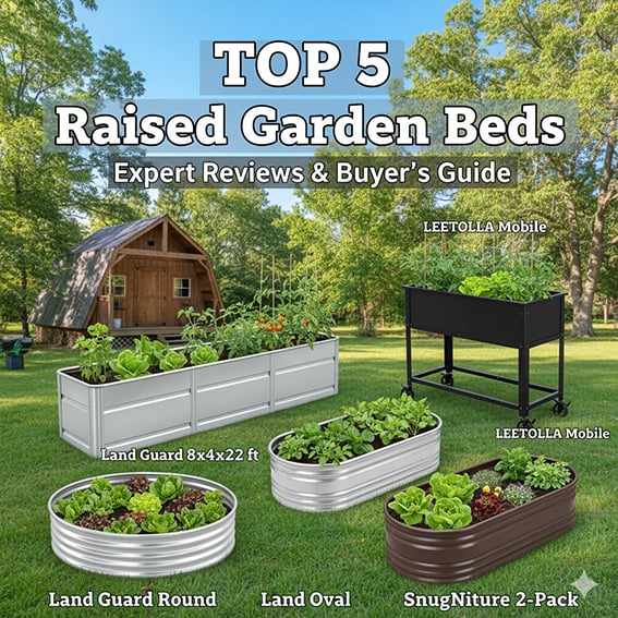 The 5 Best Raised Garden Beds: Our Expert Reviews & Why You Need One