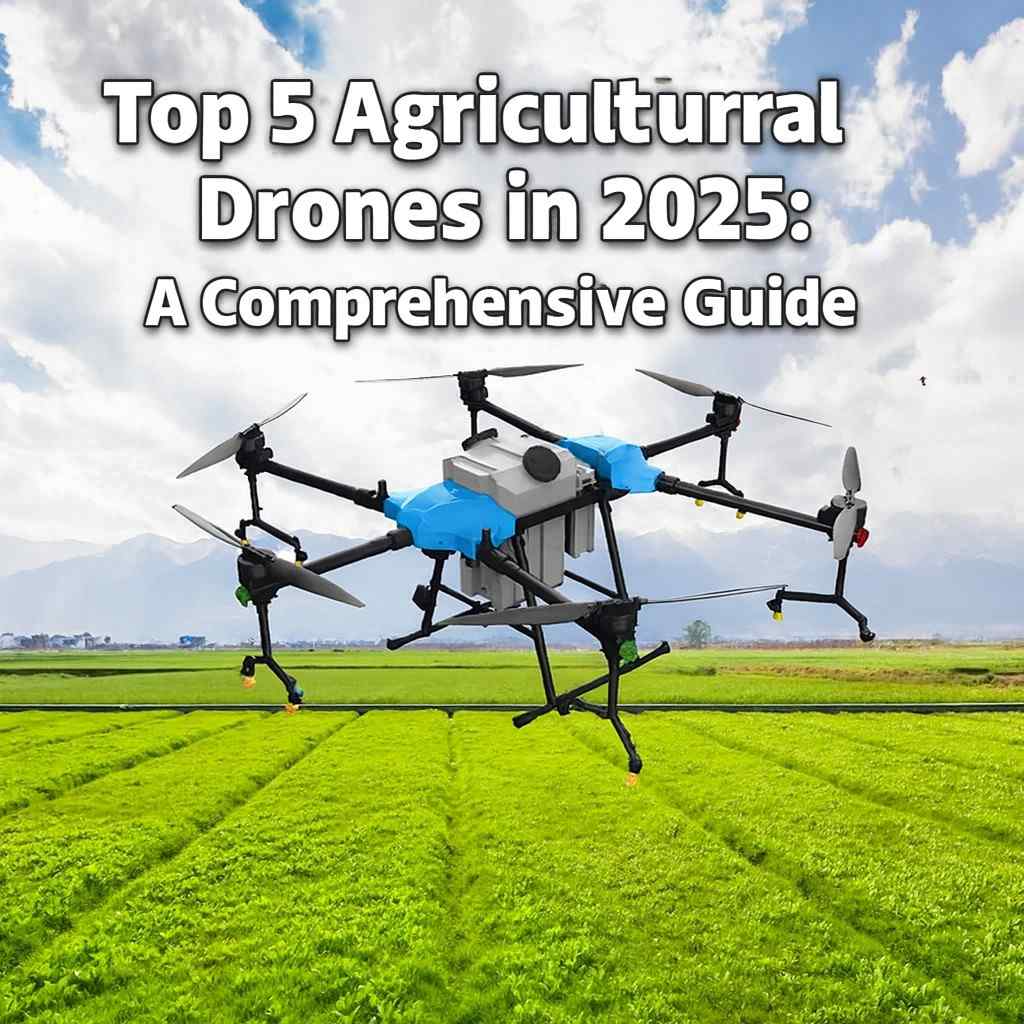 Top 5 Agricultural Drones in 2025: A Comprehensive Guide