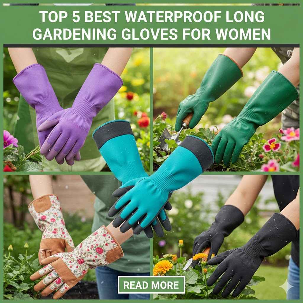 Top 5 Best Waterproof Long Gardening Gloves for Women in 2025: A Comprehensive Guide