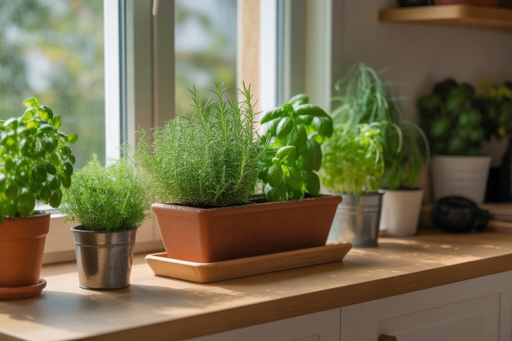 Growing herbs indoors for beginners