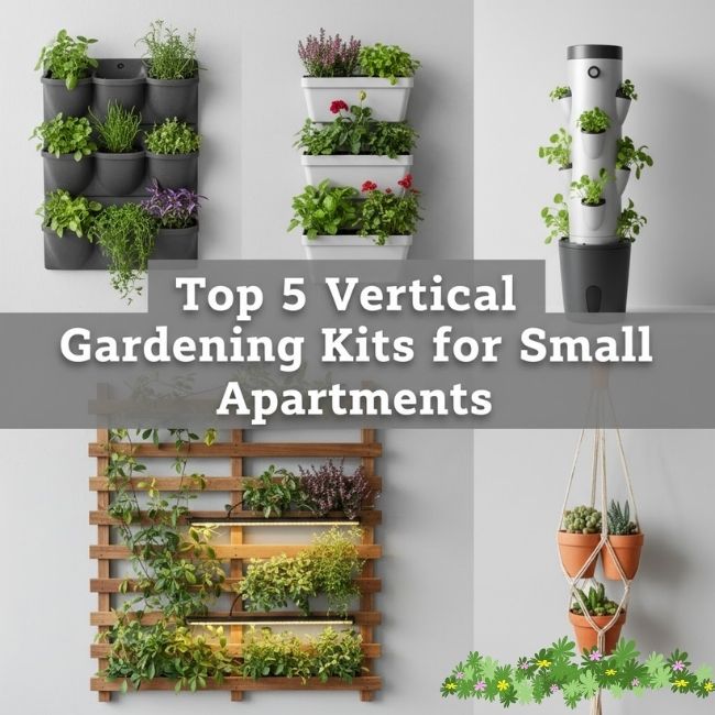 Top 5 Vertical Gardening Kits for Small Apartments 2026
