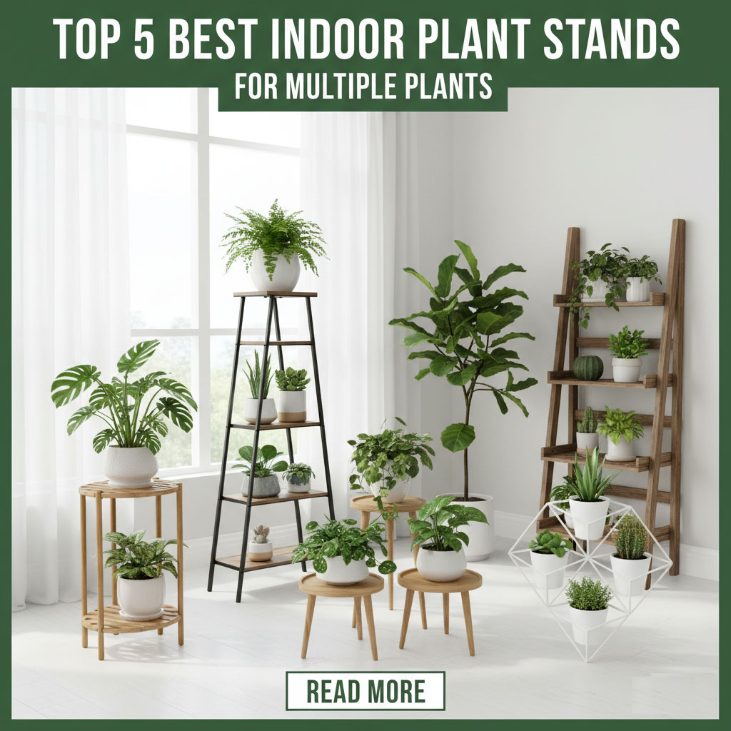 Top 5 Best Indoor Plant Stands for Multiple Plants in 2025: A Comprehensive Guide