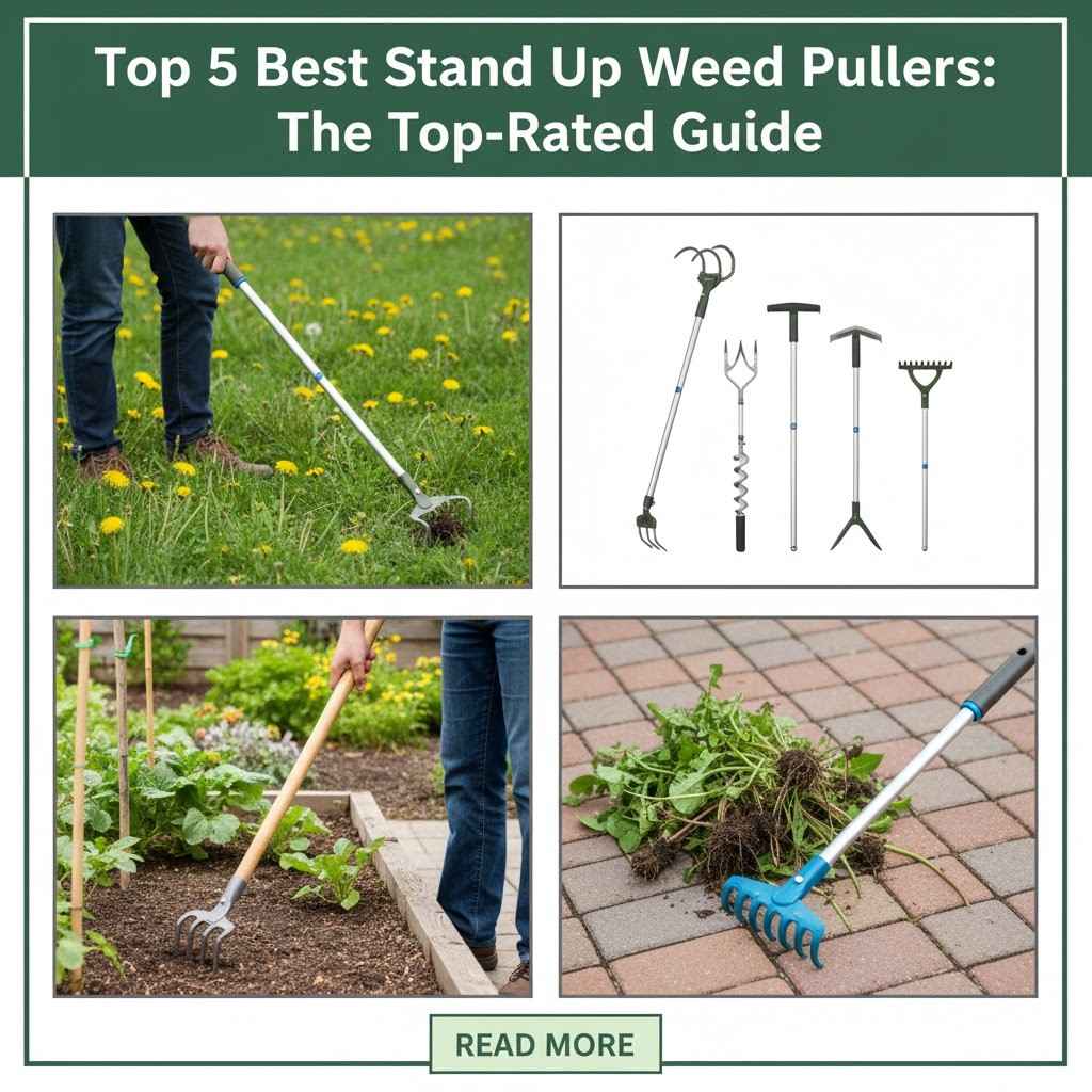 Top 5 Best Stand Up Weed Pullers: The Top-Rated Guide
