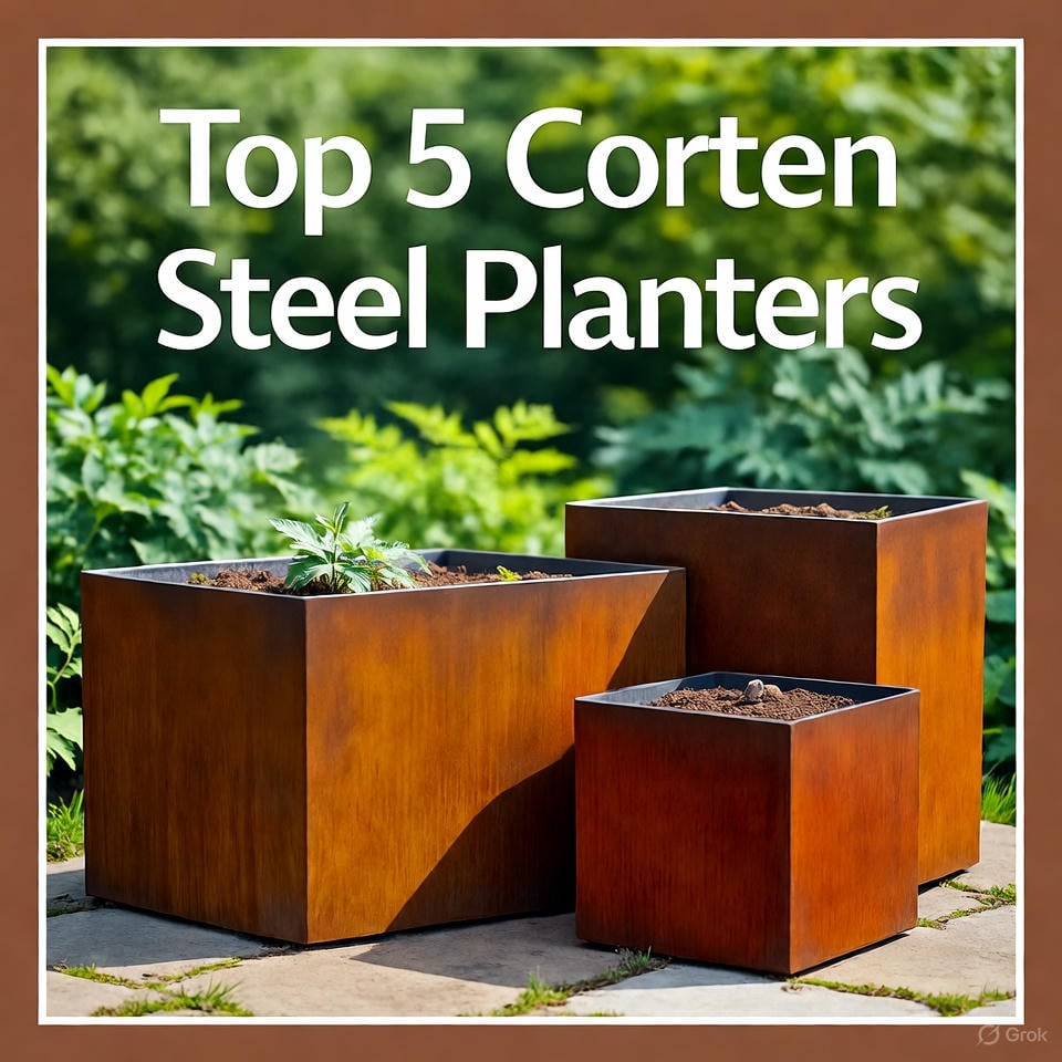 Top 5 Corten Steel Planters of 2025