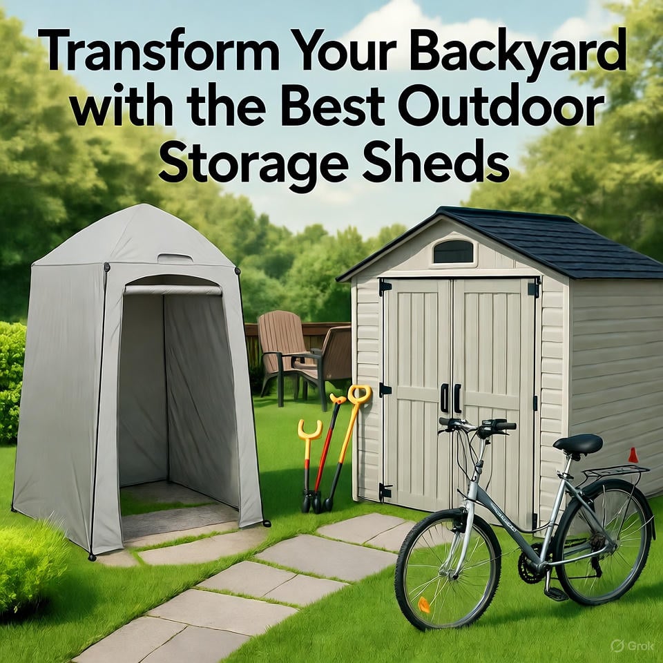 The 5 Best Outdoor Storage Sheds: Your Backyard’s New Best Friend
